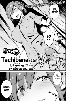 Tachibana-San Is So Kind